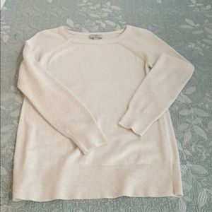 Ivory sweater from LOFT Outlet